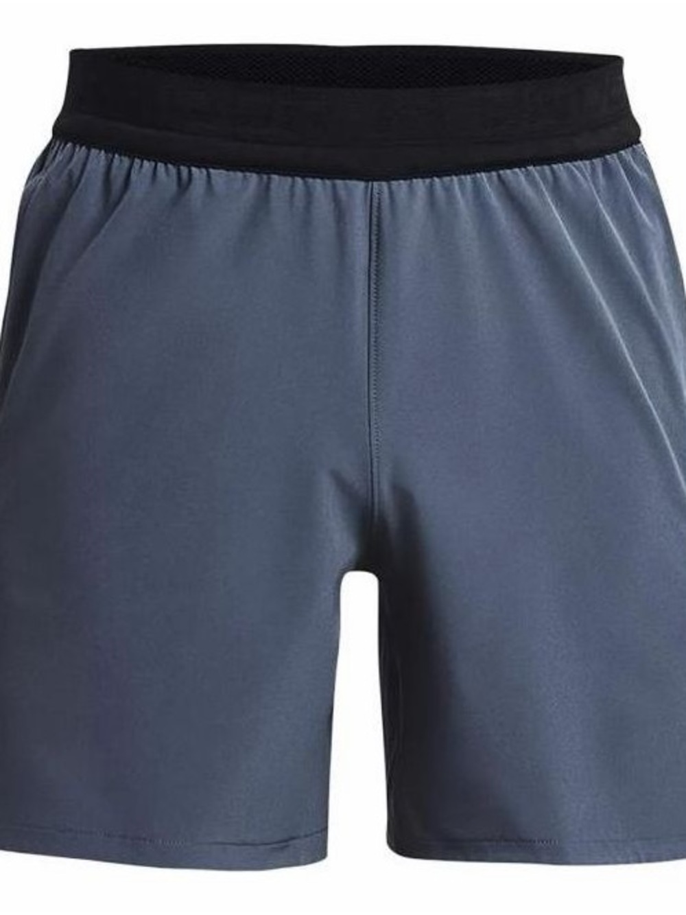 Under Armour Men's Training Shorts - Charcoal Gray with Black Waistband